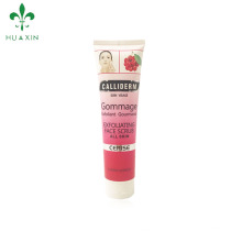 Exfoliant facial de lavage de visage d&#39;exfoliant de 125ml frottant le tube d&#39;emballage de lavage de visage doux vide